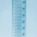 Merck Pyrex measuring cylinder with spout, Class B