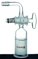 Merck Synthware 90 degree vacuum adapter with glass stopcock