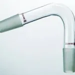 Merck Synthware connecting adapter with 75 degree bend
