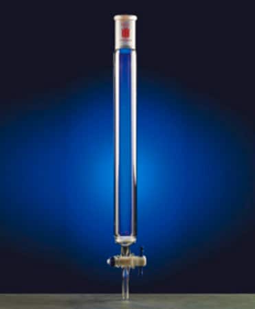 Merck Synthware chromatography column with PTFE stopcock