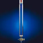 Merck Synthware chromatography column with PTFE stopcock