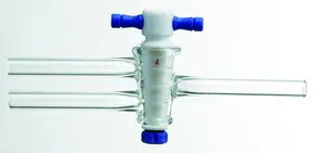 Merck Synthware double oblique PTFE stopcock