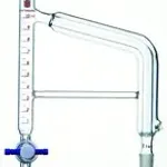 Merck Synthware Dean Stark distillation receiver with vacuum jacketed uptake tube