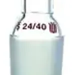 Merck Synthware inlet/thermometer adapter with one holed rubber adapter