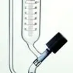Merck Synthware pressure equalizing funnel with high vacuum valve