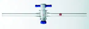 Merck Synthware straight bore PTFE stopcock