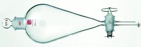 Merck Synthware Squibb separatory funnel with glass stopcock