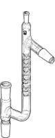 Merck Aldrich Claisen distillation head with Vigreux indents