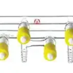 Merck Aldrich dual bank manifold with high-vacuum PTFE valves