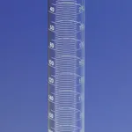 Merck Pyrex double metric scale economy grade graduated cylinder