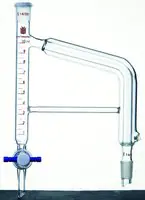 Merck Synthware Dean Stark distillation receiver with vacuum jacketed uptake tube