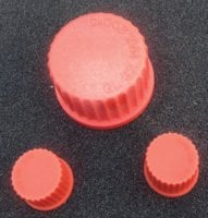 Merck Synthware Nylon cap with PTFE faced silicone liner