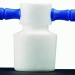 Merck Synthware PTFE flask length stopper with handle