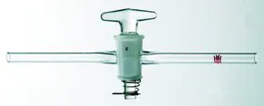 Merck Synthware straight bore glass stopcock
