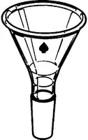 Merck ACE heavy-wall powder funnels