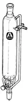 Merck Aldrich addition funnel with stopcock on pressure-equalization arm