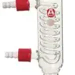 Merck Aldrich coiled condenser with SafetyBarb hose connectors