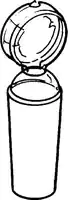 Merck Aldrich hollow pennyhead stopper
