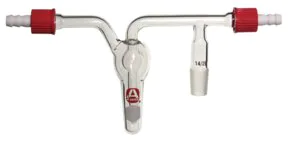 Merck Aldrich in-line oil bubbler with SafetyBarb hose connectors