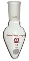 Merck Aldrich pear-shaped flask