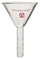 Merck Aldrich solvent-pouring funnel