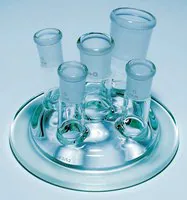 Merck Quickfit flat flange lids for reaction flasks