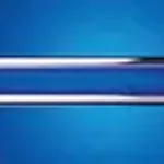 Merck Synthware chromatography column with with spherical joint, PTFE stopcock and coarse frit