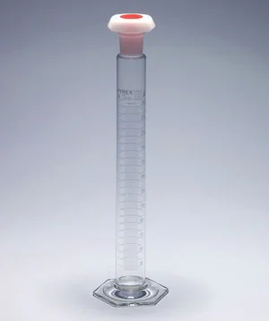 Merck Pyrex Mixing cylinder, class A, works certified