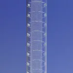 Merck Pyrex double metric scale economy grade graduated cylinder