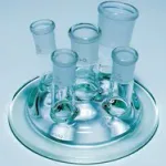 Merck Quickfit flat flange lids for reaction flasks
