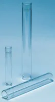 Merck Pyrex glass test tubes without rim, medium wall
