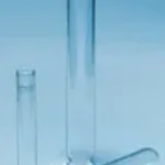 Merck Pyrex glass test tubes without rim, medium wall