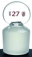 Merck Synthware flask length pennyhead stopper, solid