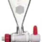 Merck Aldrich separatory funnel with PTFE stopcock