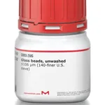 Merck Glass beads, unwashed