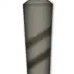 Merck Glass stopcock plug, double oblique 4 mm bore, for vacuum manifolds