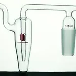 Merck Synthware adapter with mineral oil bubbler