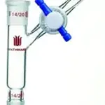Merck Synthware connecting adapter with PTFE stopcock