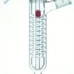 Merck Synthware Friedrichs condenser with removable hose connections