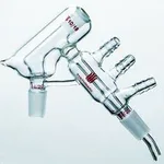 Merck Synthware vacuum jacketed short path distillation head
