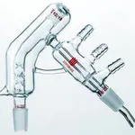 Merck Synthware vacuum jacketed Vigreux short path distillation head