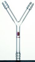 Merck Synthware Y-shaped connecting tube