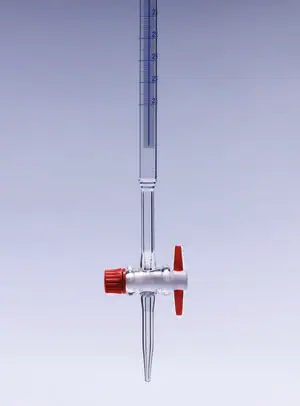 Merck Pyrex Burettes, class B with PTFE key