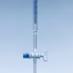 Merck Pyrex Burettes, Schellbach, class AS with glass key