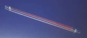 Merck Pyrex measuring pipette with colored markings