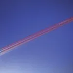 Merck Pyrex colored scale burette, with straight bore PTFE stopcock