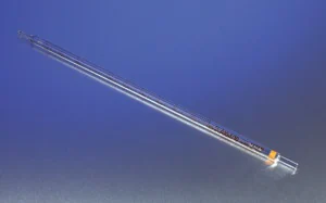 Merck Pyrex serialized/certified measuring pipette with colored markings, class A