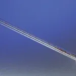 Merck Pyrex serialized/certified measuring pipette with colored markings, class A