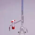 Merck Pyrex Burettes, Schellbach, automatic zero, class AS, PTFE stopcock