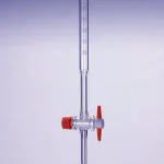 Merck Pyrex Burettes, class AS with PTFE key